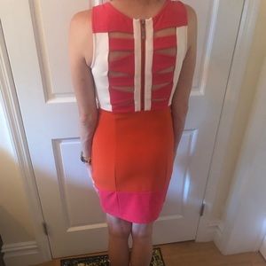 Bright summer party dress